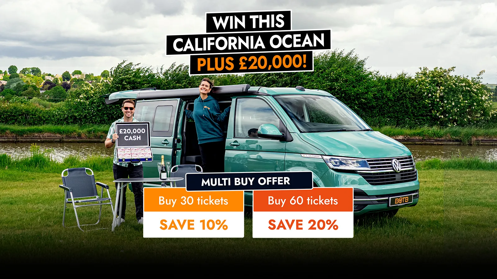   VW California + £20k for 20p – Your Dream Road Trip Awaits!