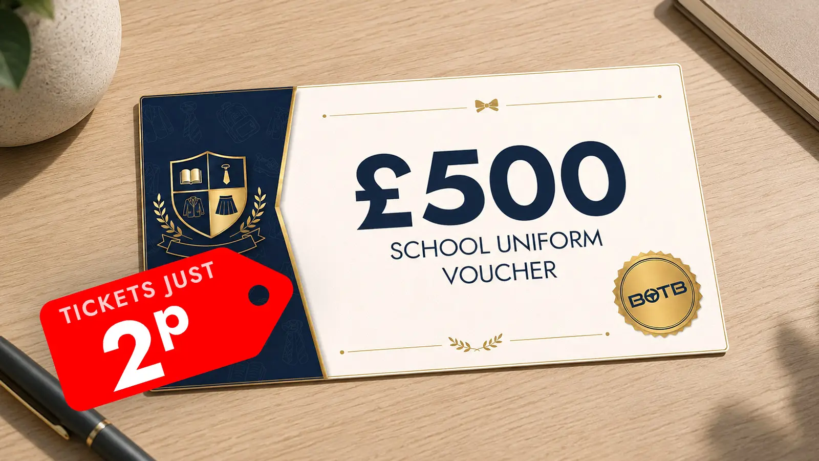   Win a £500 School Uniform Voucher