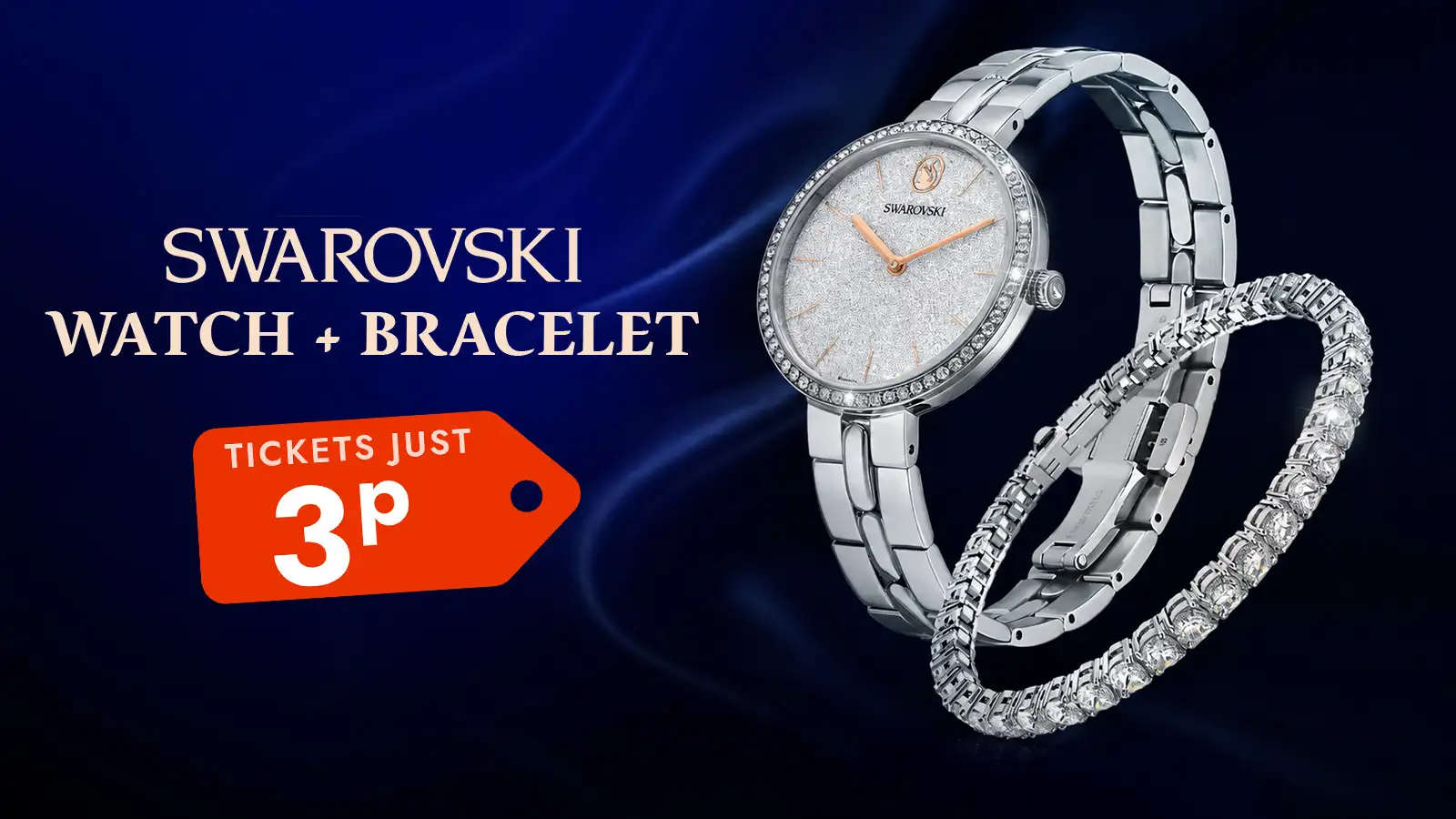   Win This Stunning SWAROVSKI Watch + Bracelet Set!