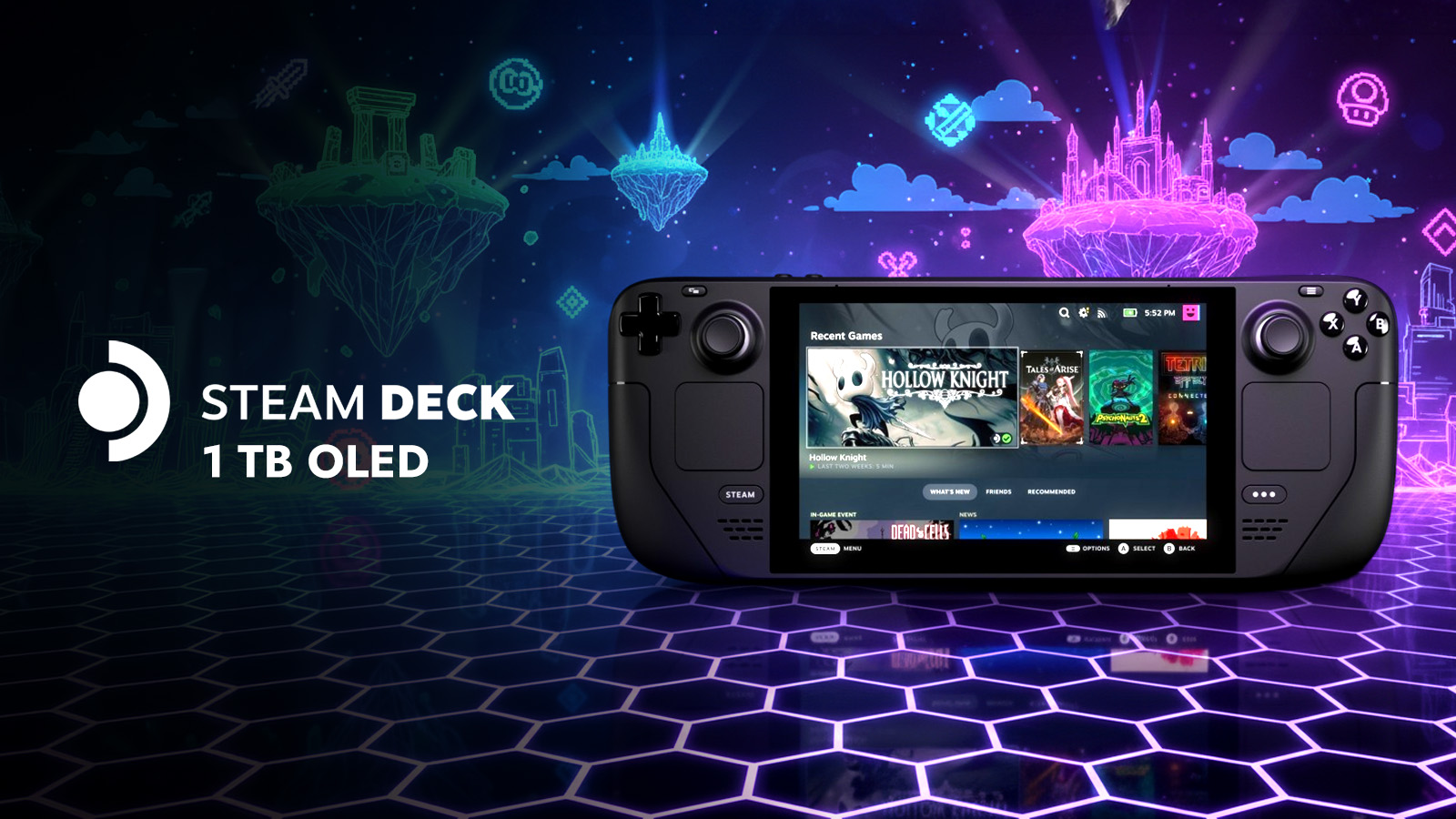   Win this new Steamdeck 1TB OLED!