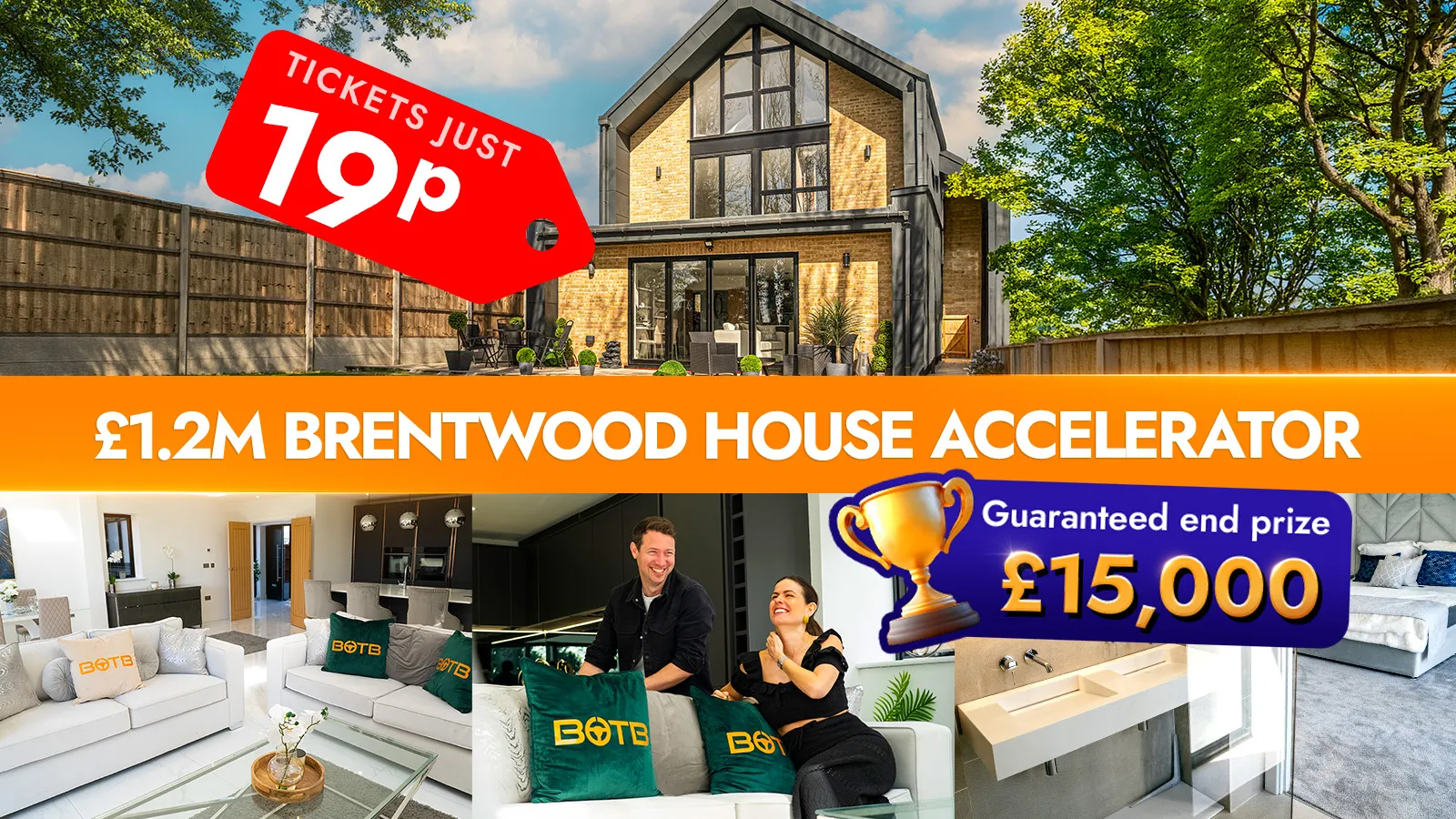   Win £15k Cash & Boost Your Chances of a Dream Home in Brentwood!