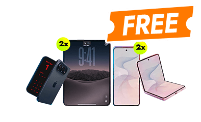   Free Prizes: Samsung Galaxy Z Flip 8's & iPhone Duos