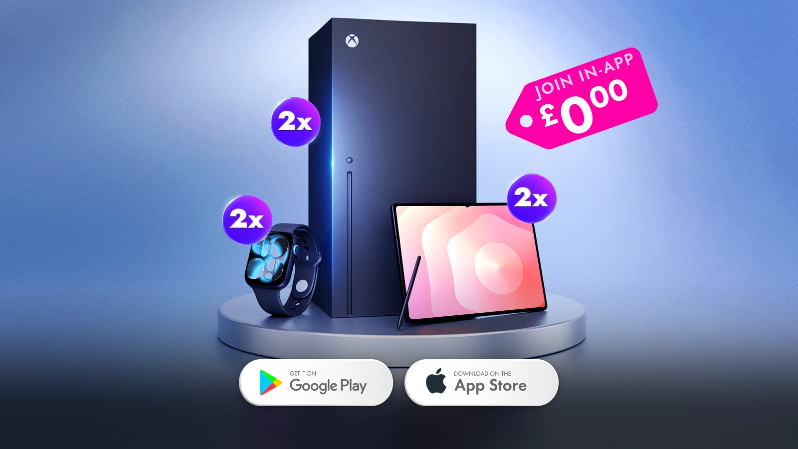   Win 2x Samsung Galaxy Tab S11 Ultras, Xbox Series Xs, and Apple Watch Series 11s For Free!