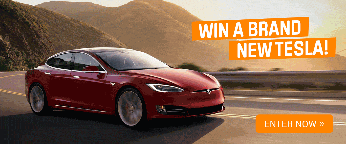 Win a Tesla giveaway prize
