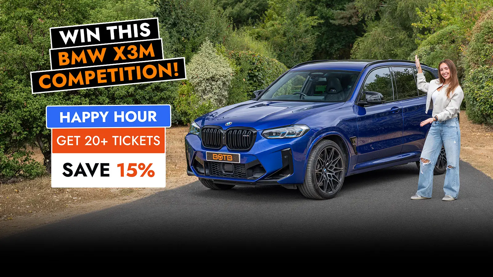   Time Is Running Out! £60k Of Engineering Mastery - Win This BMW X3M Competition For Just 20p!