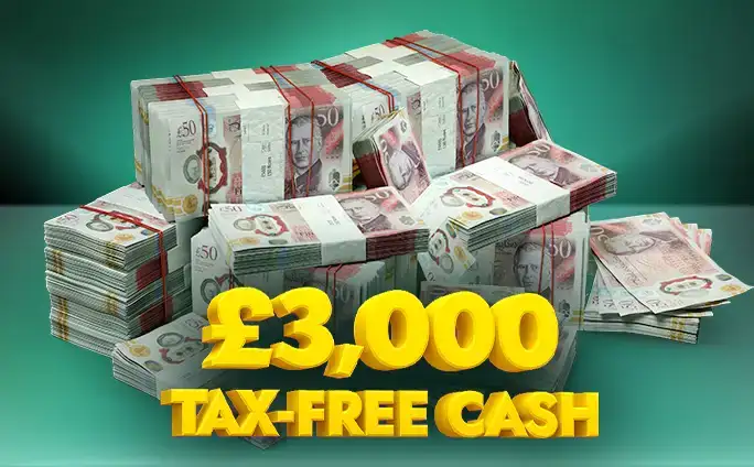 Win £3,000 Tax-Free Cash