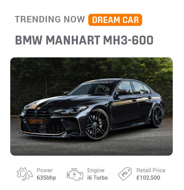 BMW MANHART MH3 600 Modified giveaway prize