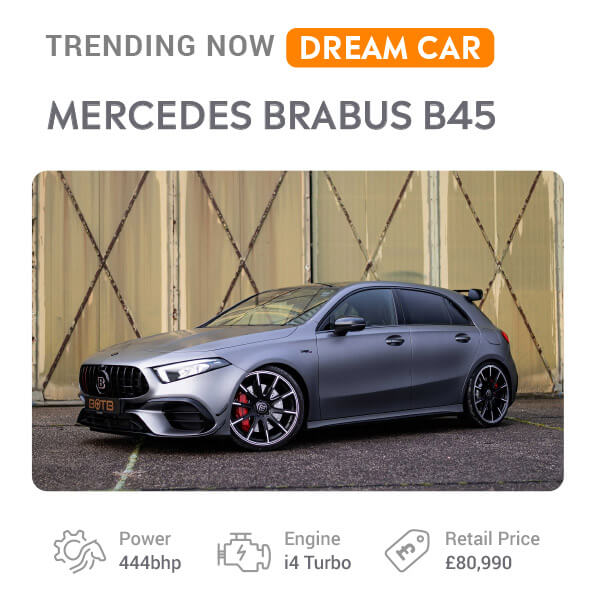 Mercedes Brabus B45 giveaway prize
