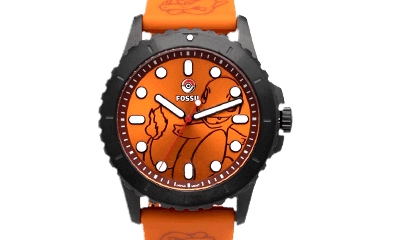 Pokémon × Fossil: Charmander Orange Watch