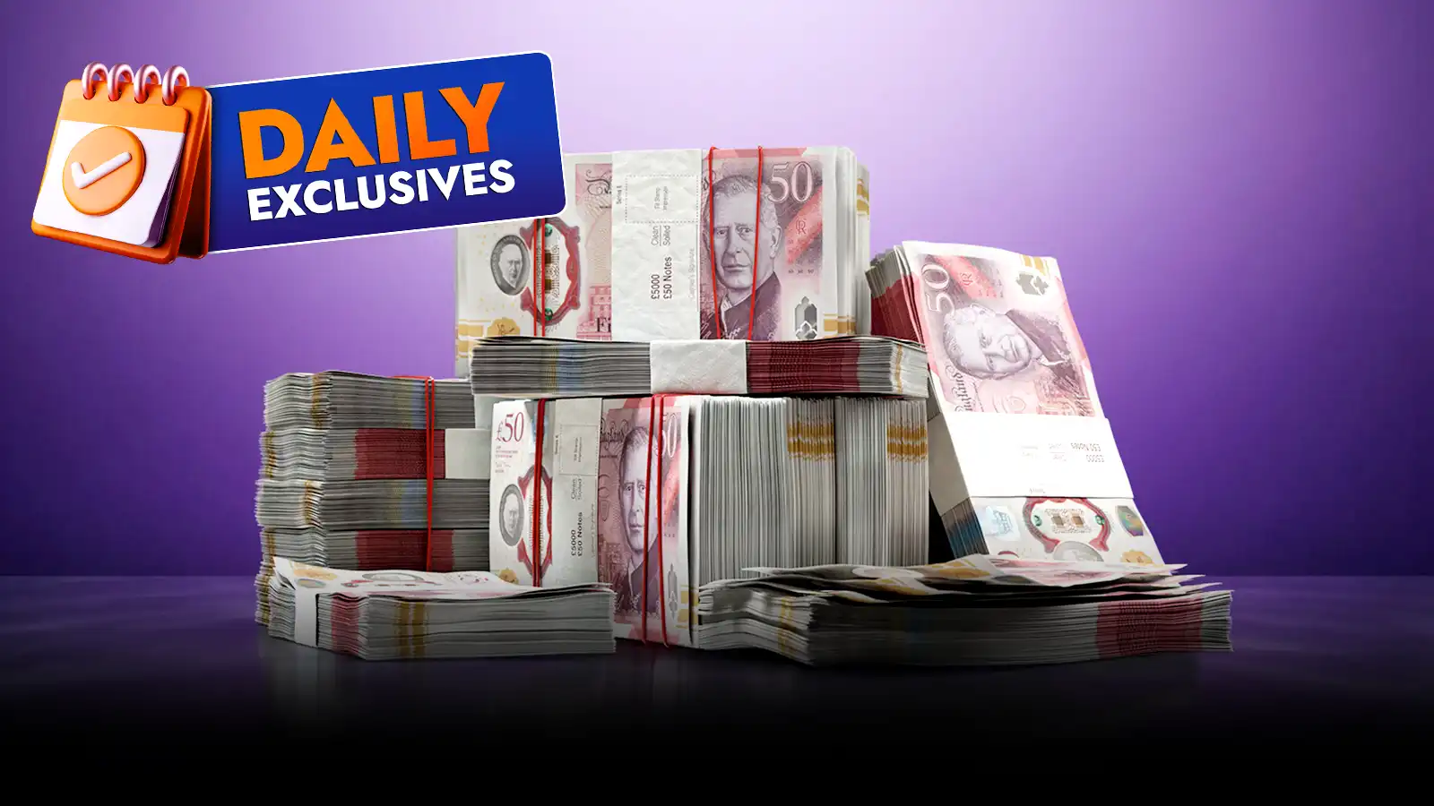  Cash Prize £100,000