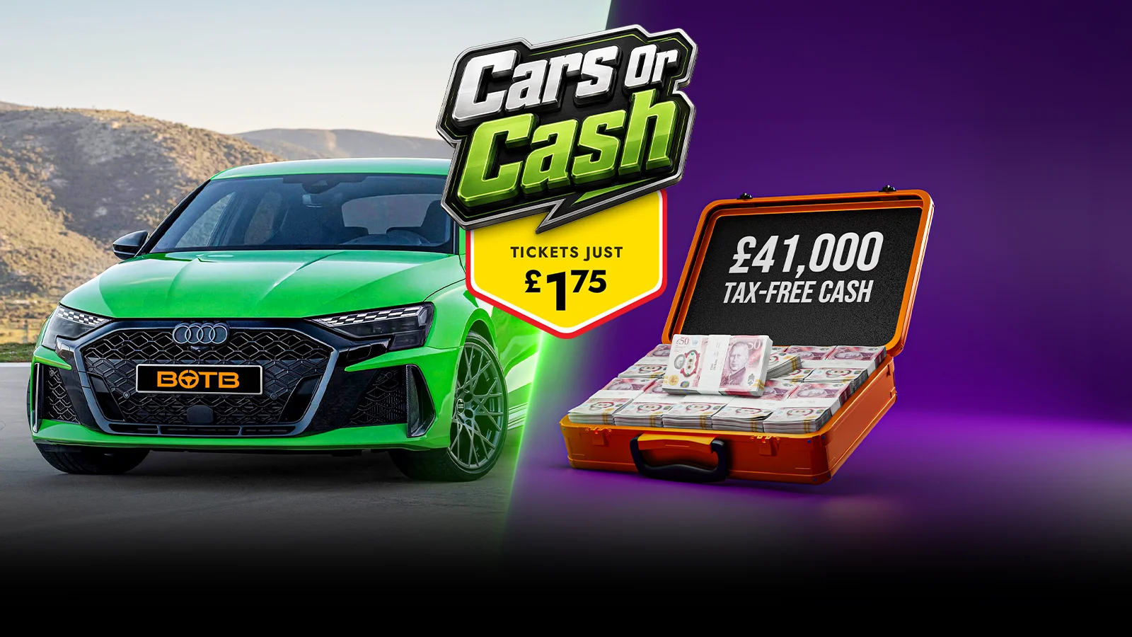  Audi RS3 Sportback or £41k Cash