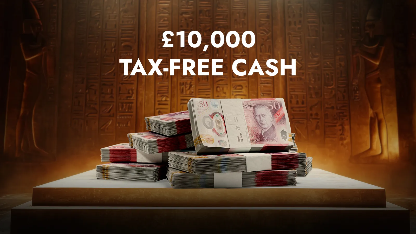 72 hours only! Climb the £400k Pyramid of Prizes