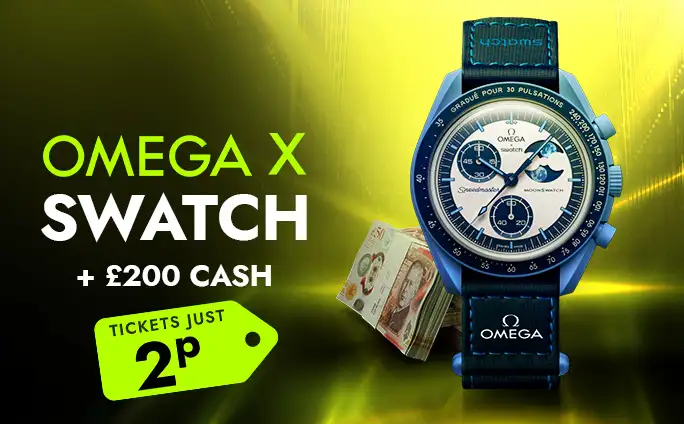 Win Omega X Swatch + £200