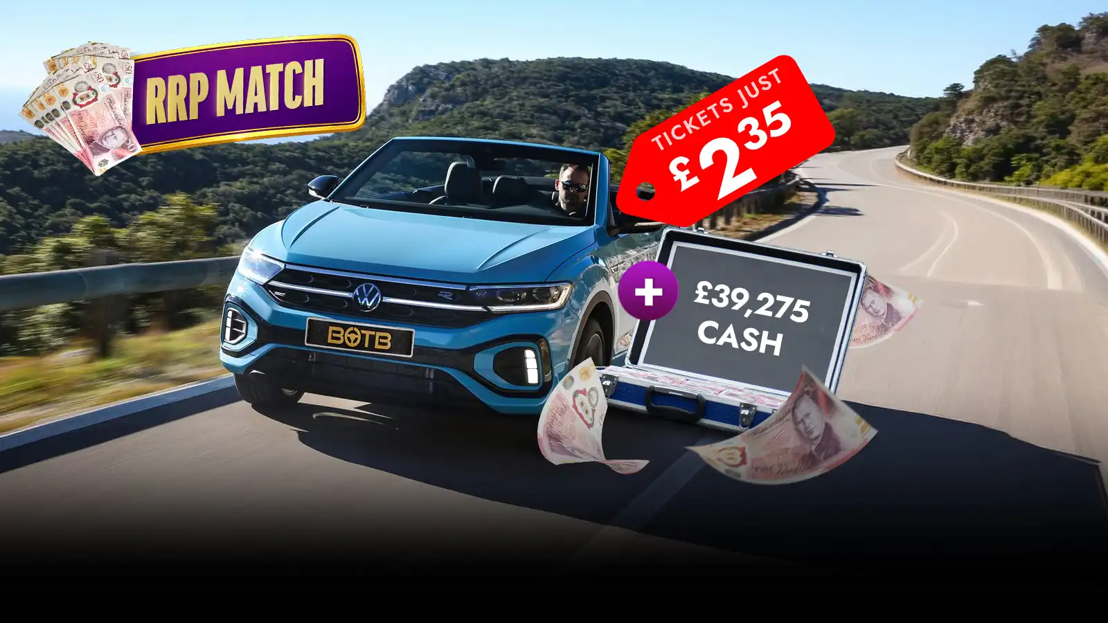  Volkswagen T-Roc Cabriolet TSI R-Line Plus £39,275 Tax-Free Cash