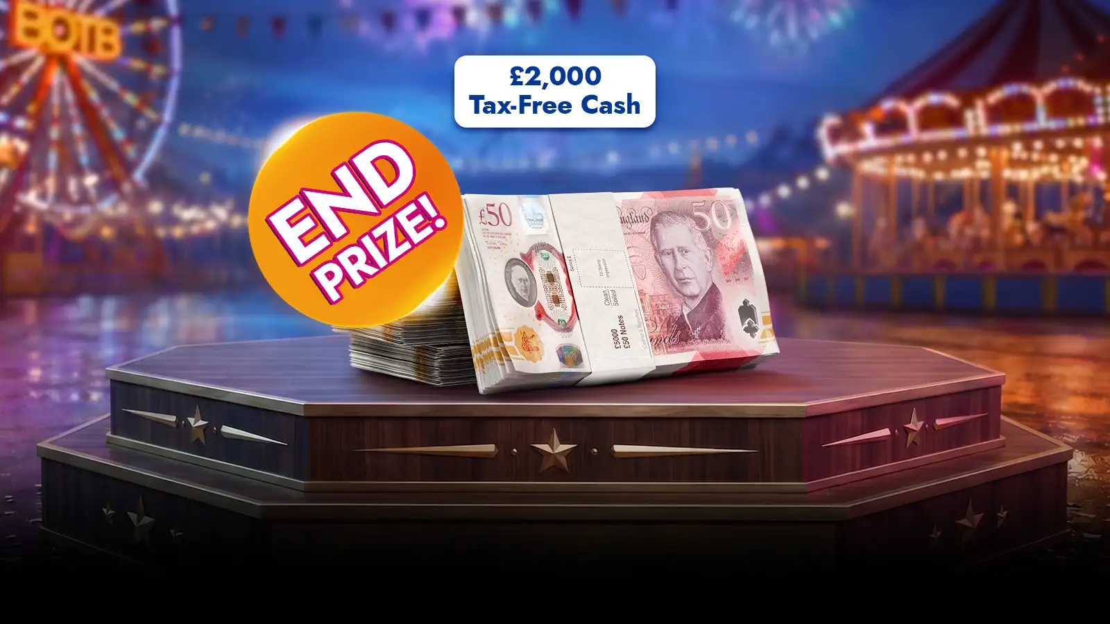  Just Launched! Join The Carnival Extravaganza - £500k Instant Wins For Just £1.29!