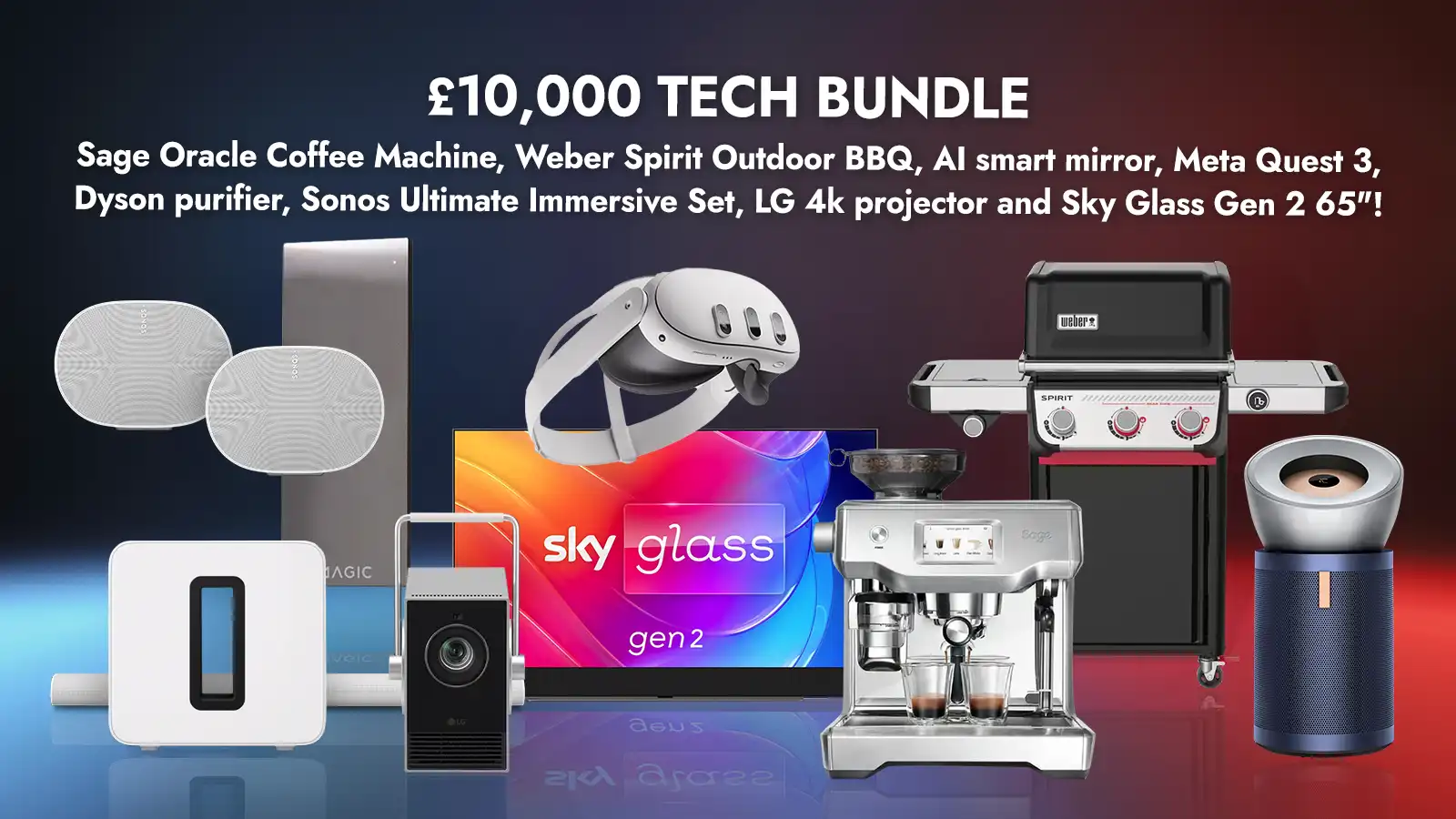 Join now! 3 Days Only – £650k Worth of Brand-New Tech and Cash Prizes to be Won Instantly!