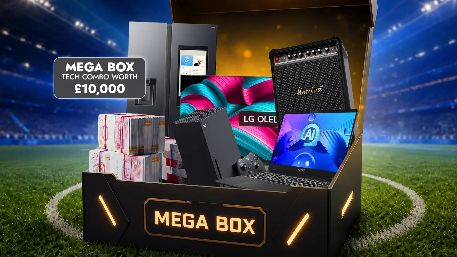   Step Onto The Pitch & Instantly Win - 298,000+ Prizes Waiting To Be Won!