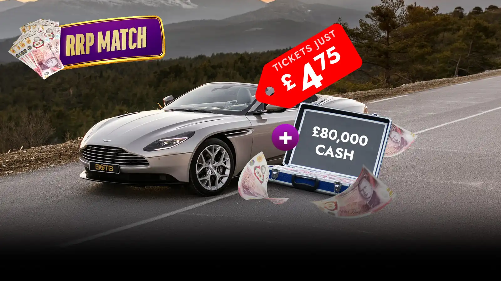  Aston Martin DB11 Volante (Modern Classic) Plus £80,000 Tax-Free Cash