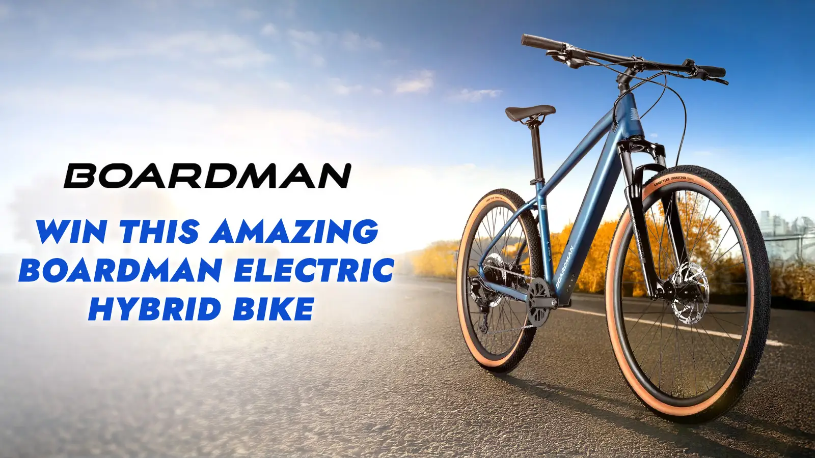   Win a Boardman MTX-E 8.6 Mens Electric Hybrid Bike