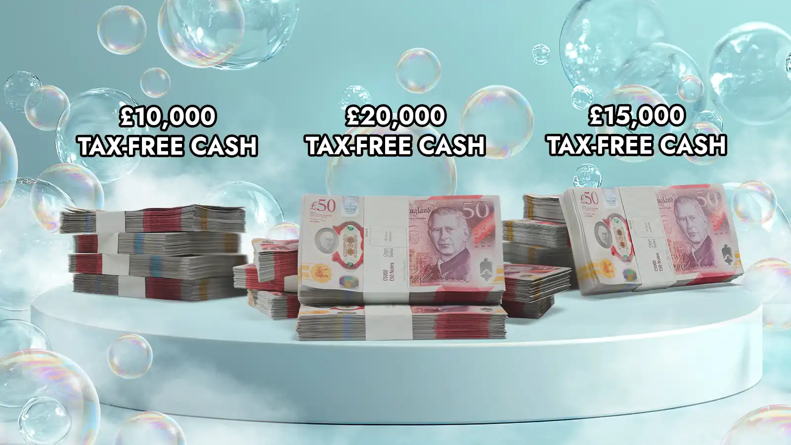6 Luxury Custom Cars + Loads of Cash = the £1M Instant Wins!