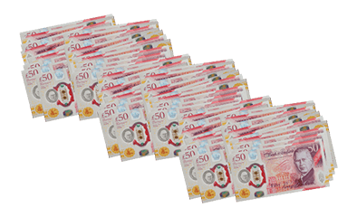Cash Prize £3,000: Tax-Free Cash