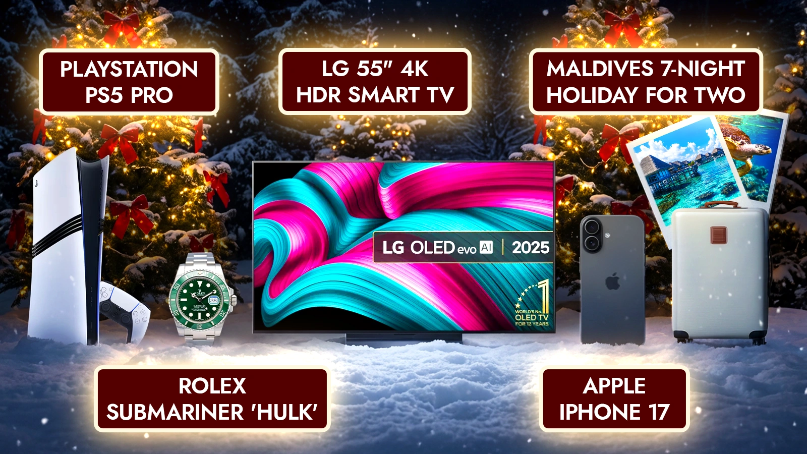   Christmas Just Got Bigger – BOTB’s Biggest Instant Win Ever!