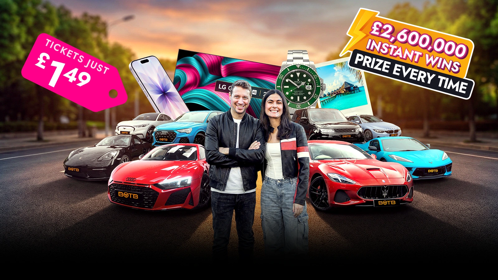   Change Your Life With This £2.6M Prize Every Time!