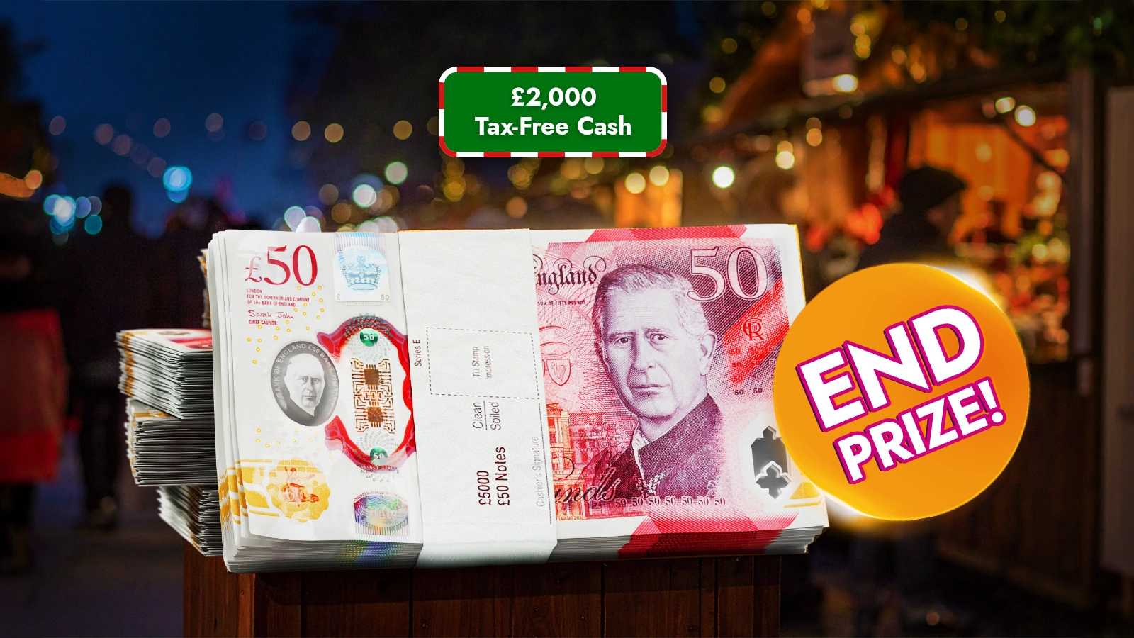   £1.1M+ Winter Win-derland – Cool Prizes Every Time!