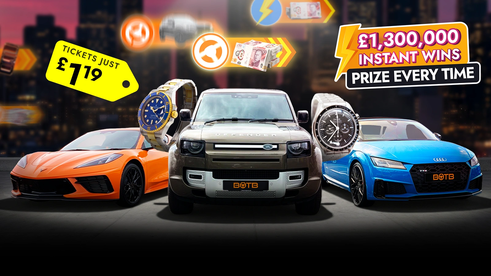   February Frenzy - £1.3m of Prize Every Time!