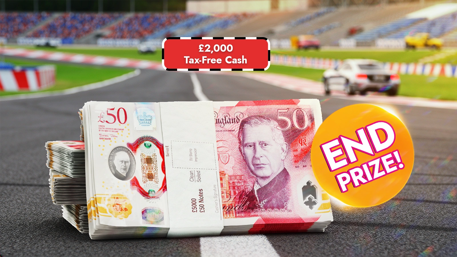   £1.1M+ Powertrain Prizes Every Time!