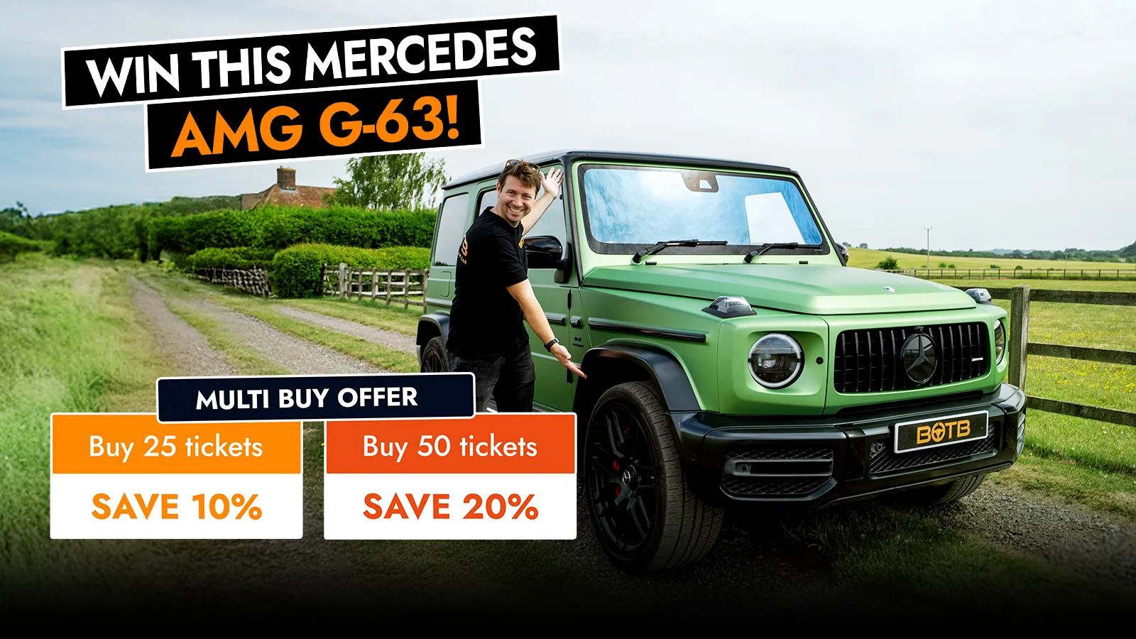 24p for this jaw-dropping Mercedes AMG G 63 worth £132,000!