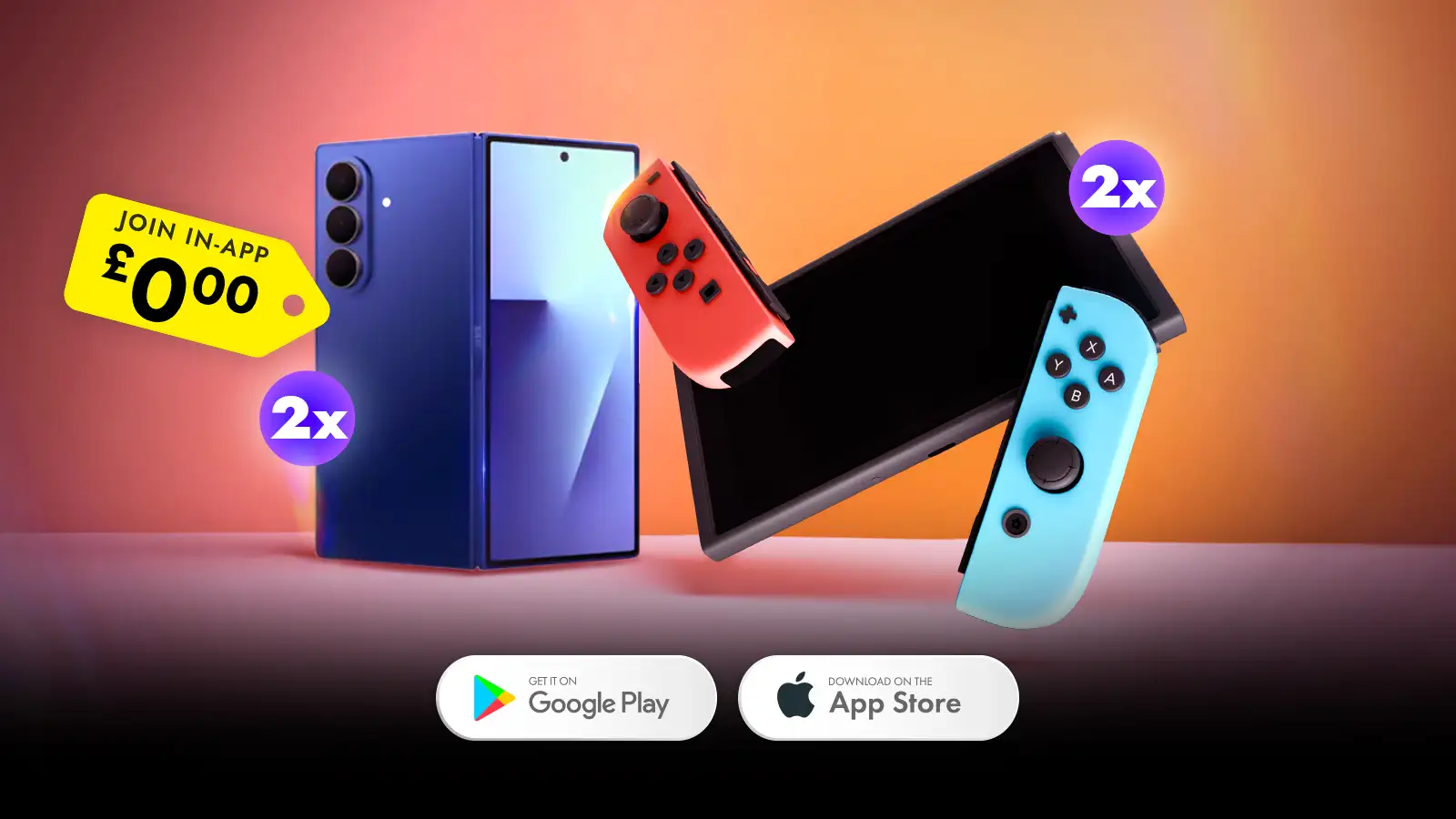   Win a Free Samsung Galaxy Fold 7 & Nintendo Switch 2!