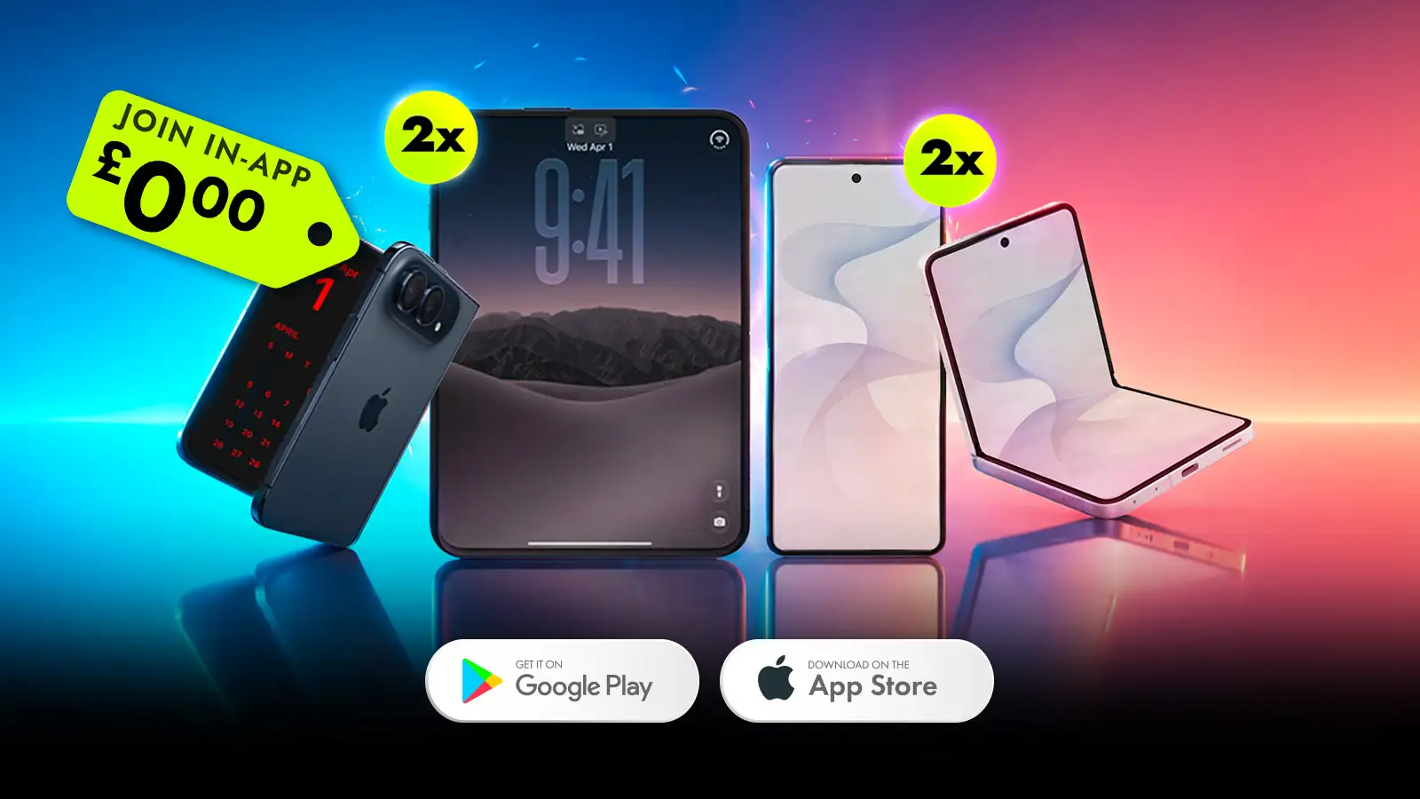   Win Free 2x Samsung Galaxy Z Flip8s & 2x iPhone Duos