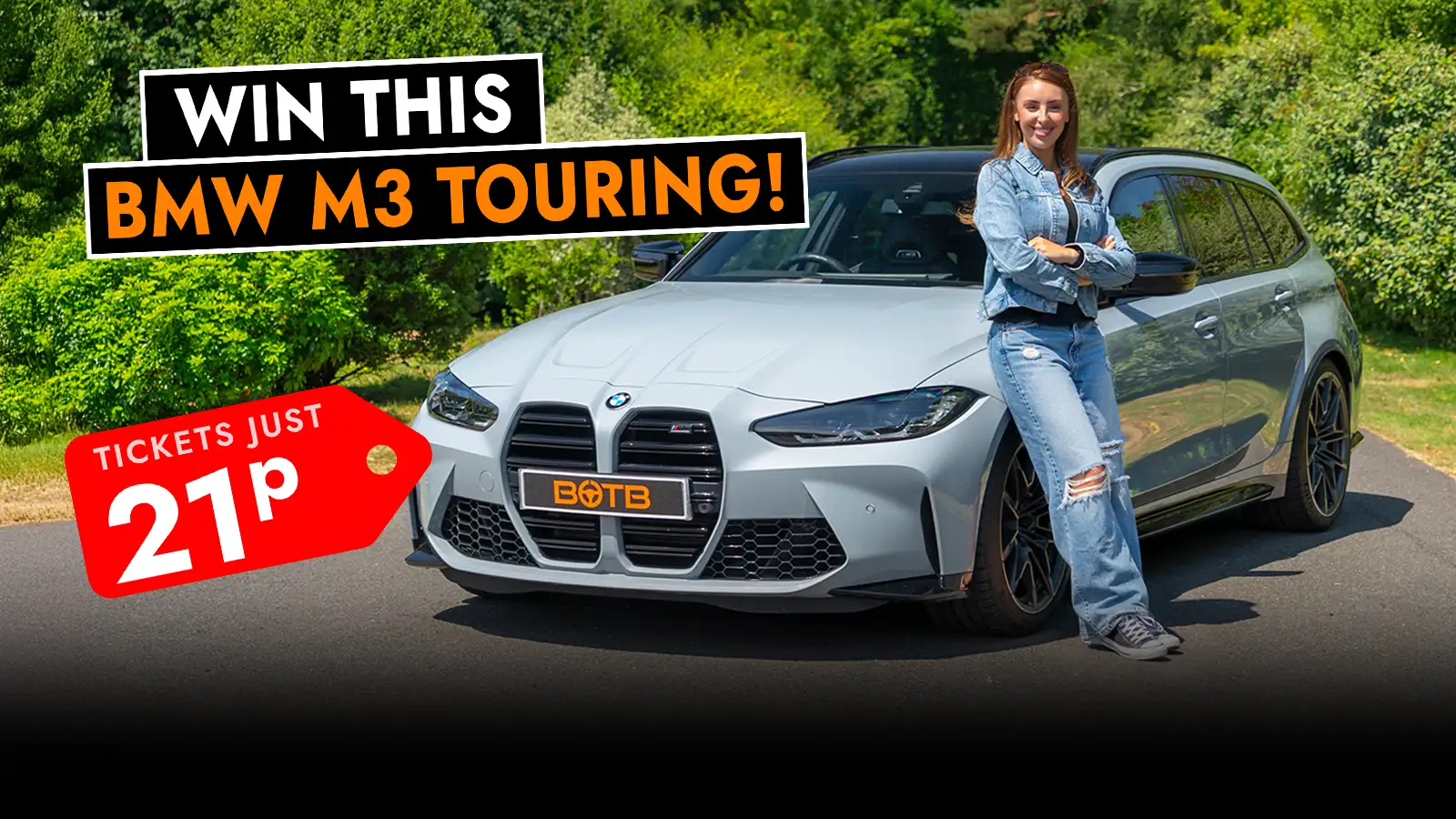   Just Dropped! The Ultimate Driving Machine - Win This BMW M3 Competition Touring xDrive For 21p!