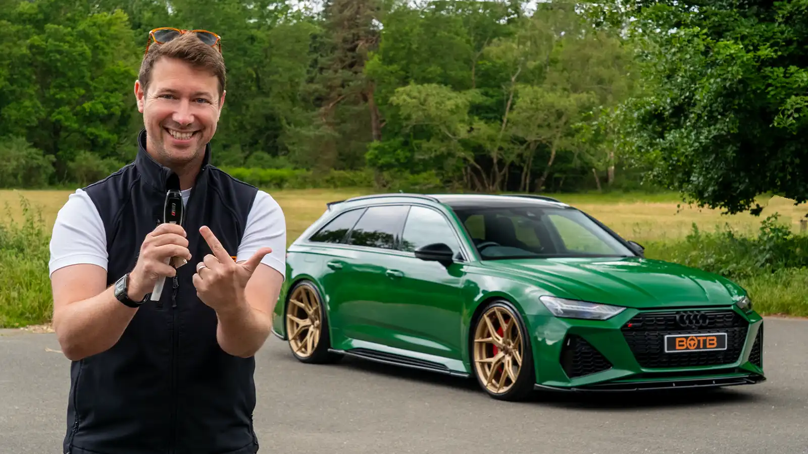 This Audi RS6 Powerhouse Worth £69k - Yours for Just 7p!