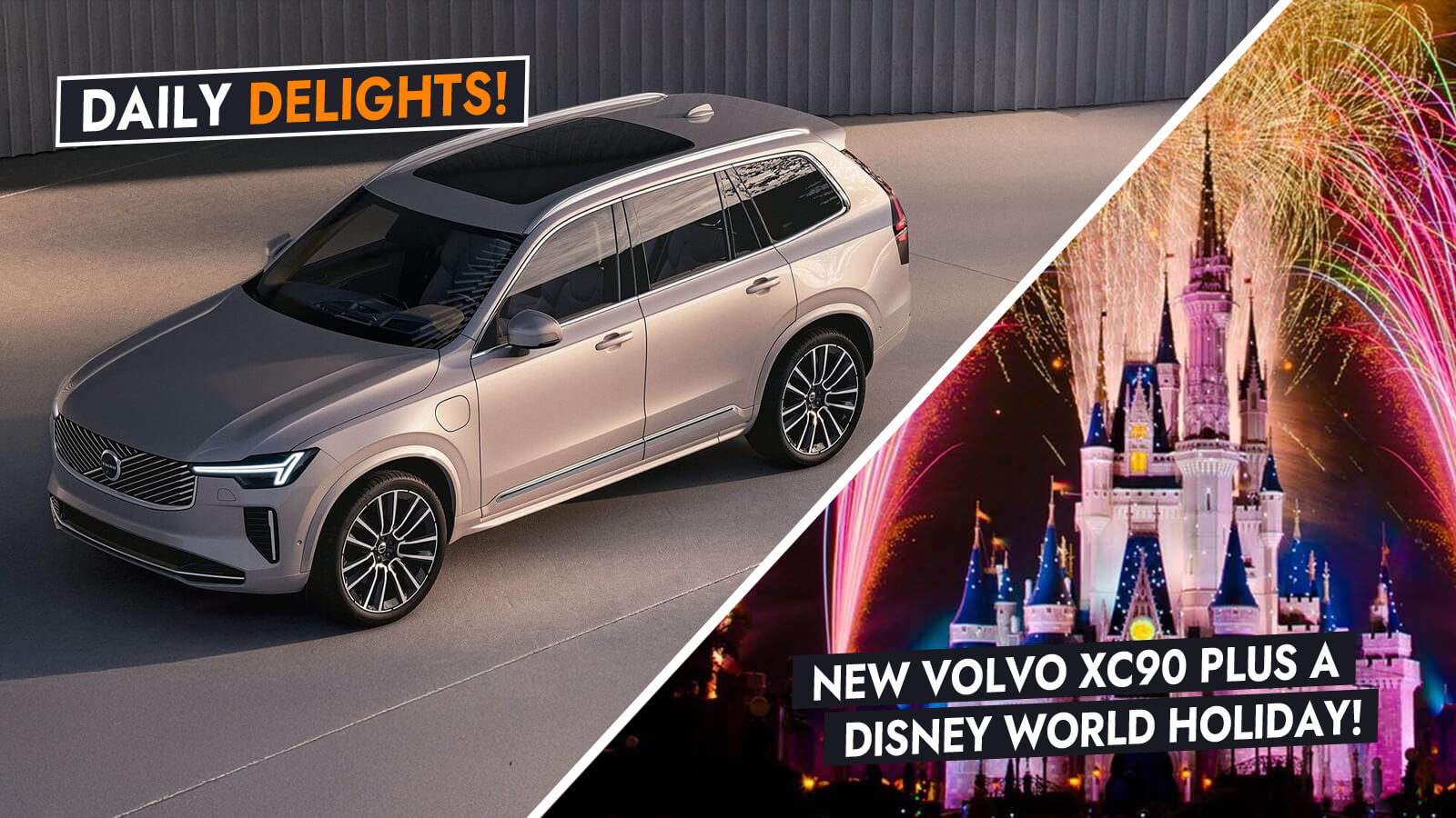 Volvo XC90 T8 Ultra + Disney World Family Holiday