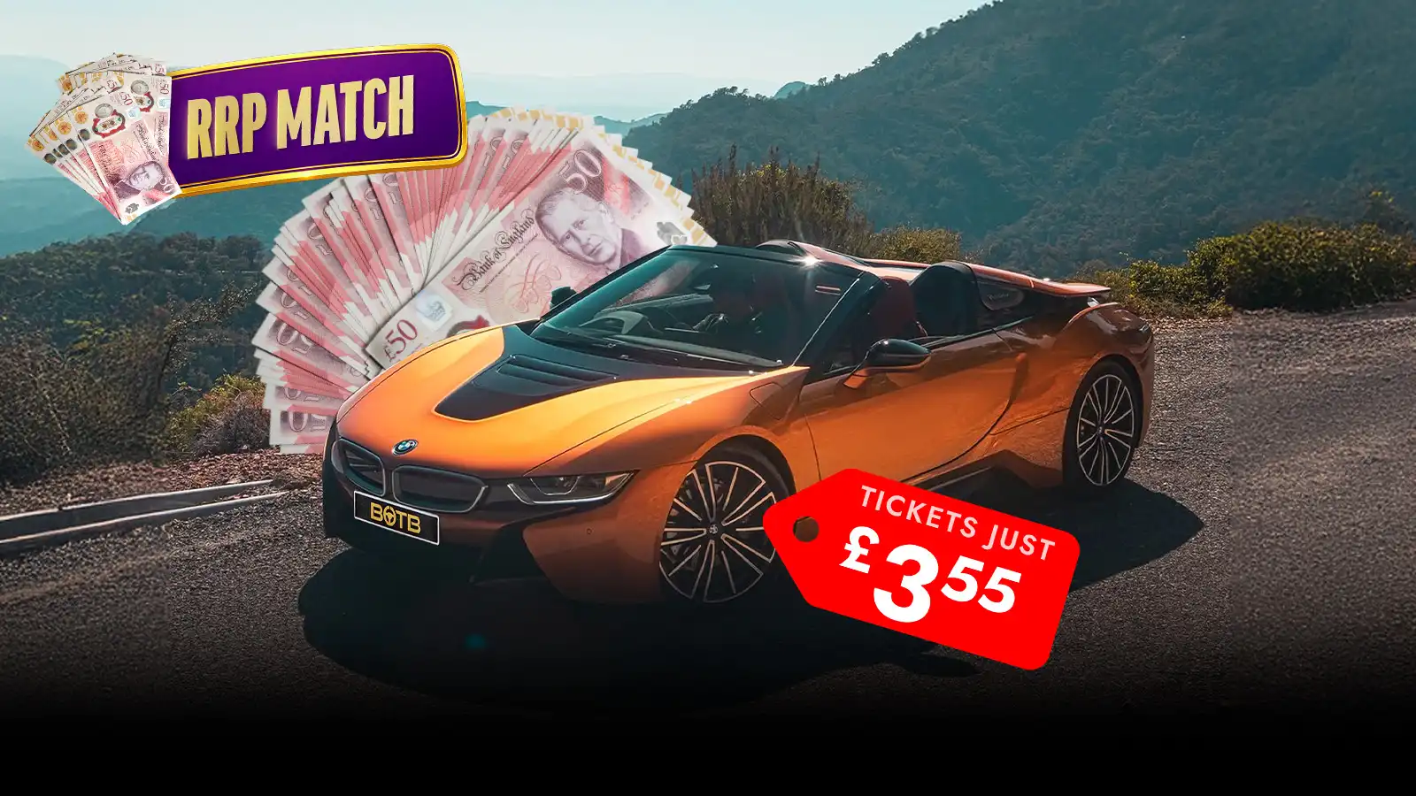  BMW i8 Roadster (Modern Classic) Plus £60,000 Tax-Free Cash