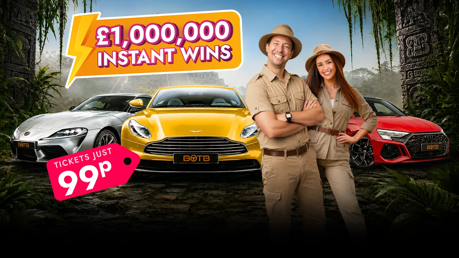   Introducing... Race Through Jungle Run – 500k Prizes To Be Found For Just 99p!