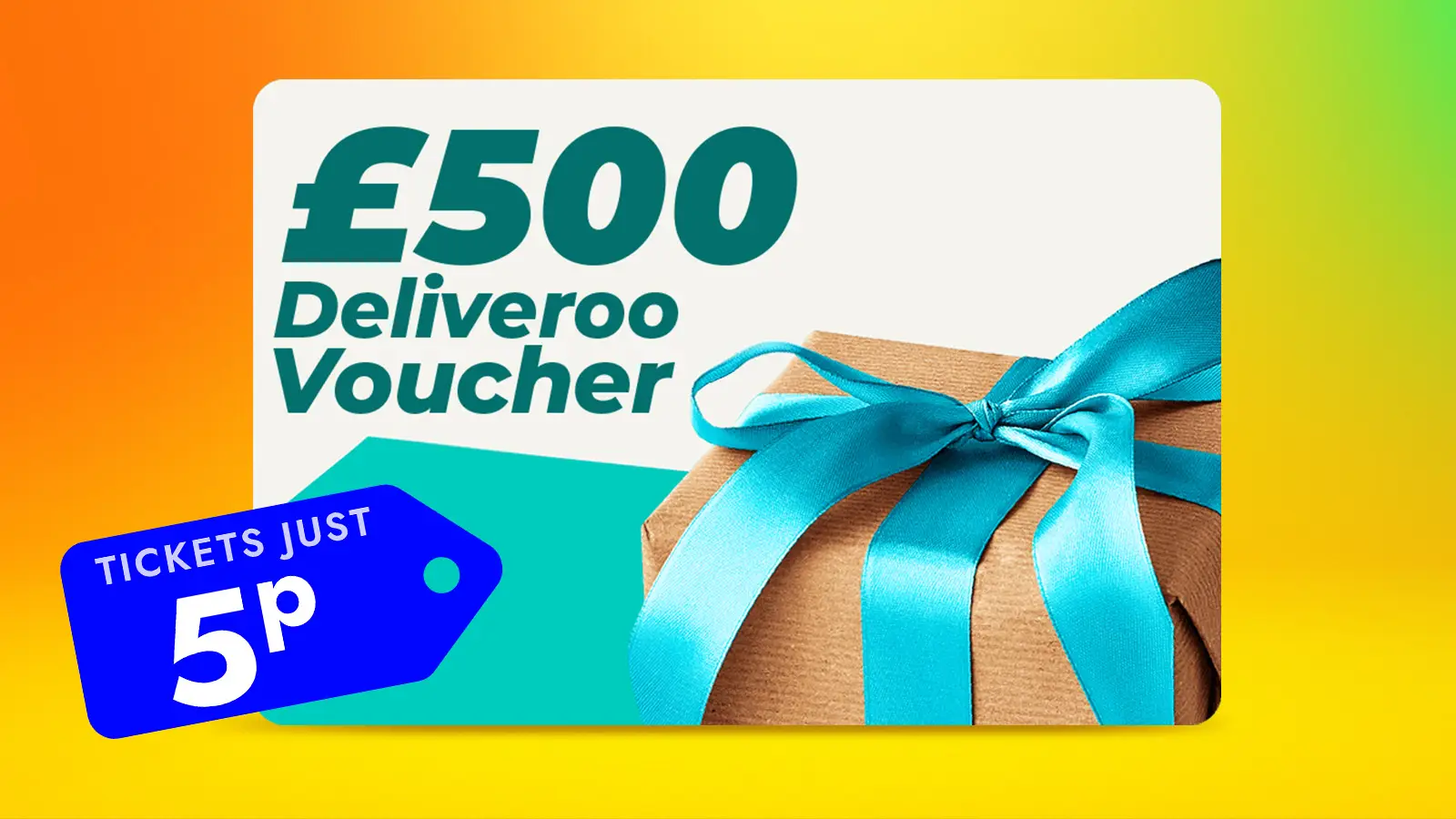   £500 Deliveroo Voucher