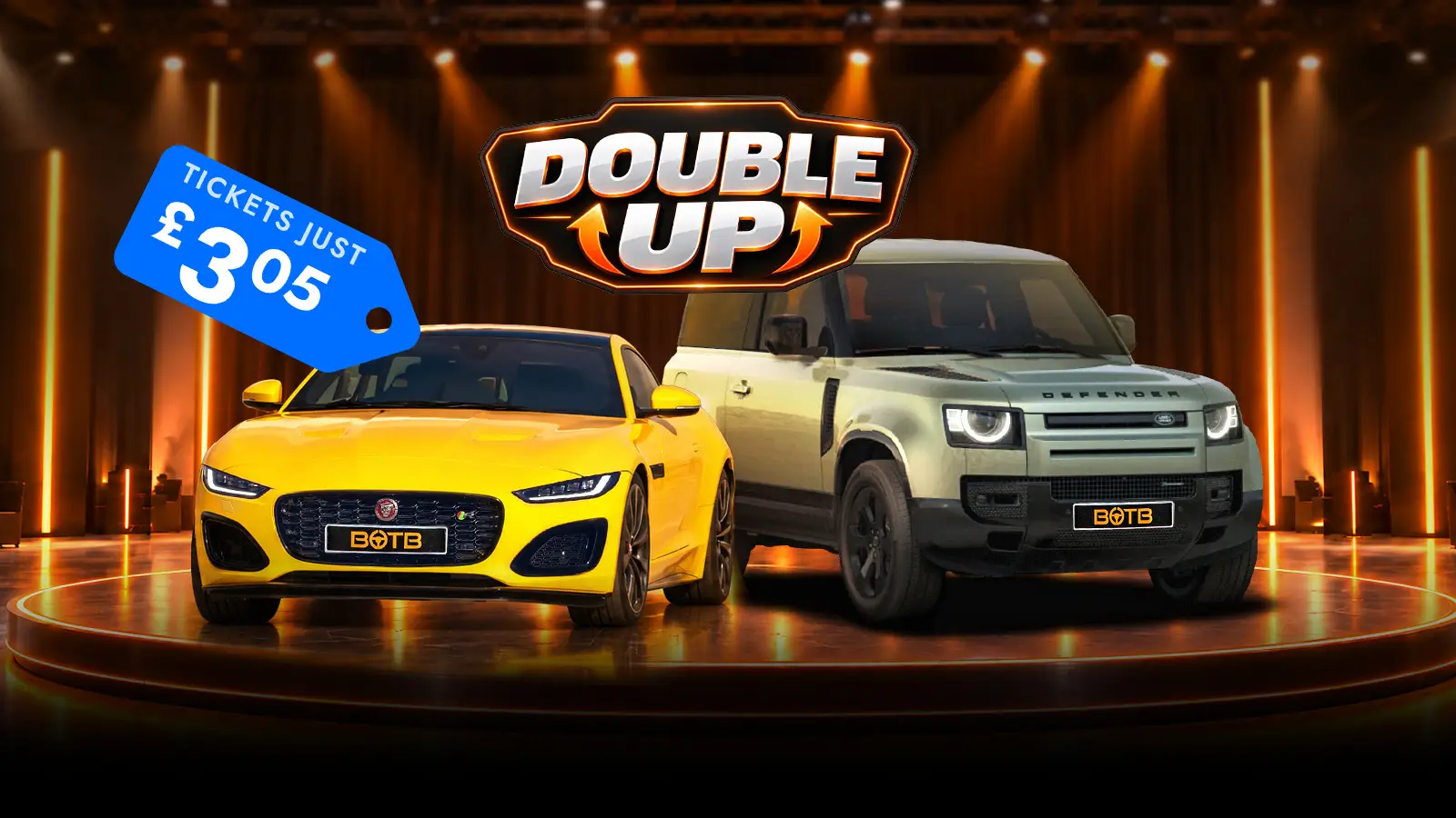    The Double Up -  Jaguar F-Type + Land Rover Defender 90 D250 X-Dynamic SE