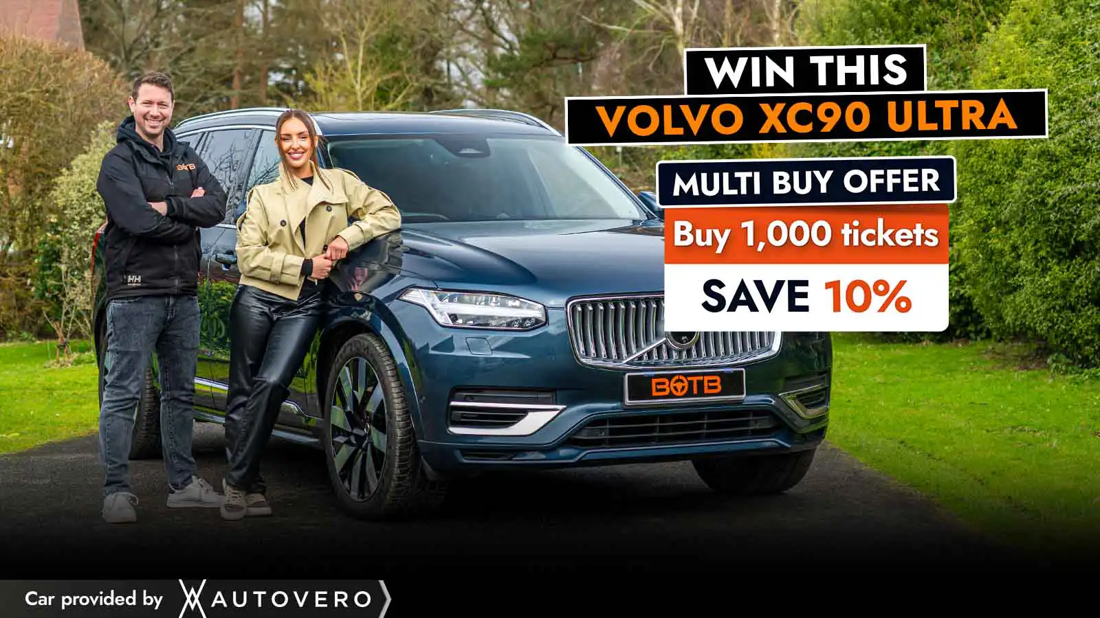   Win This Stunning £51,750 Luxury SUV – For Just 6p!