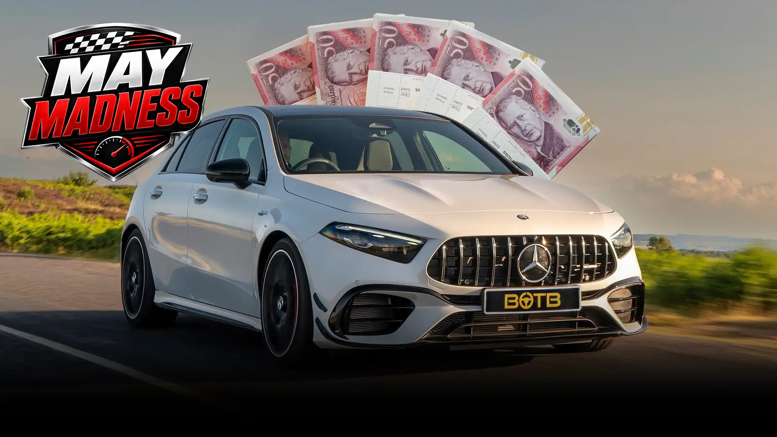  Mercedes AMG A45-S Plus & Bonus £5,000 Tax-Free Cash