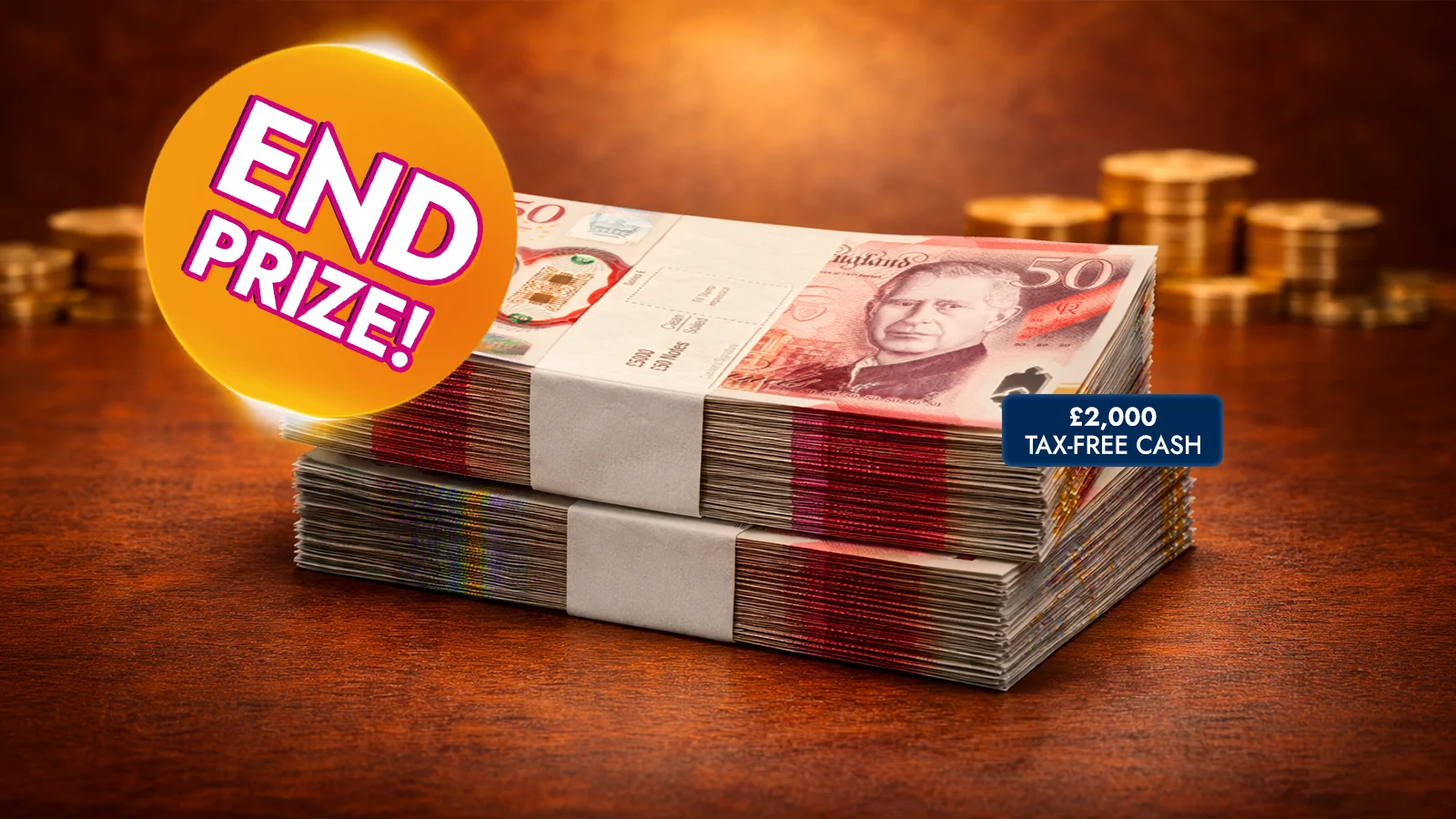   Take A Chance To Strike Gold Instantly For Only 99p!