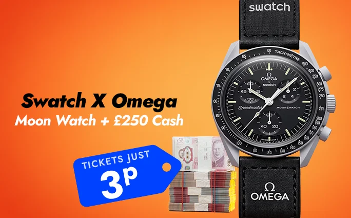 Win Omega Watch + £250