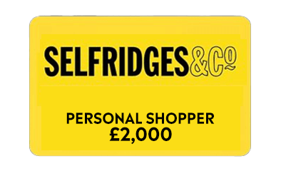   Selfridges: Personal Shopping Worth £2,000