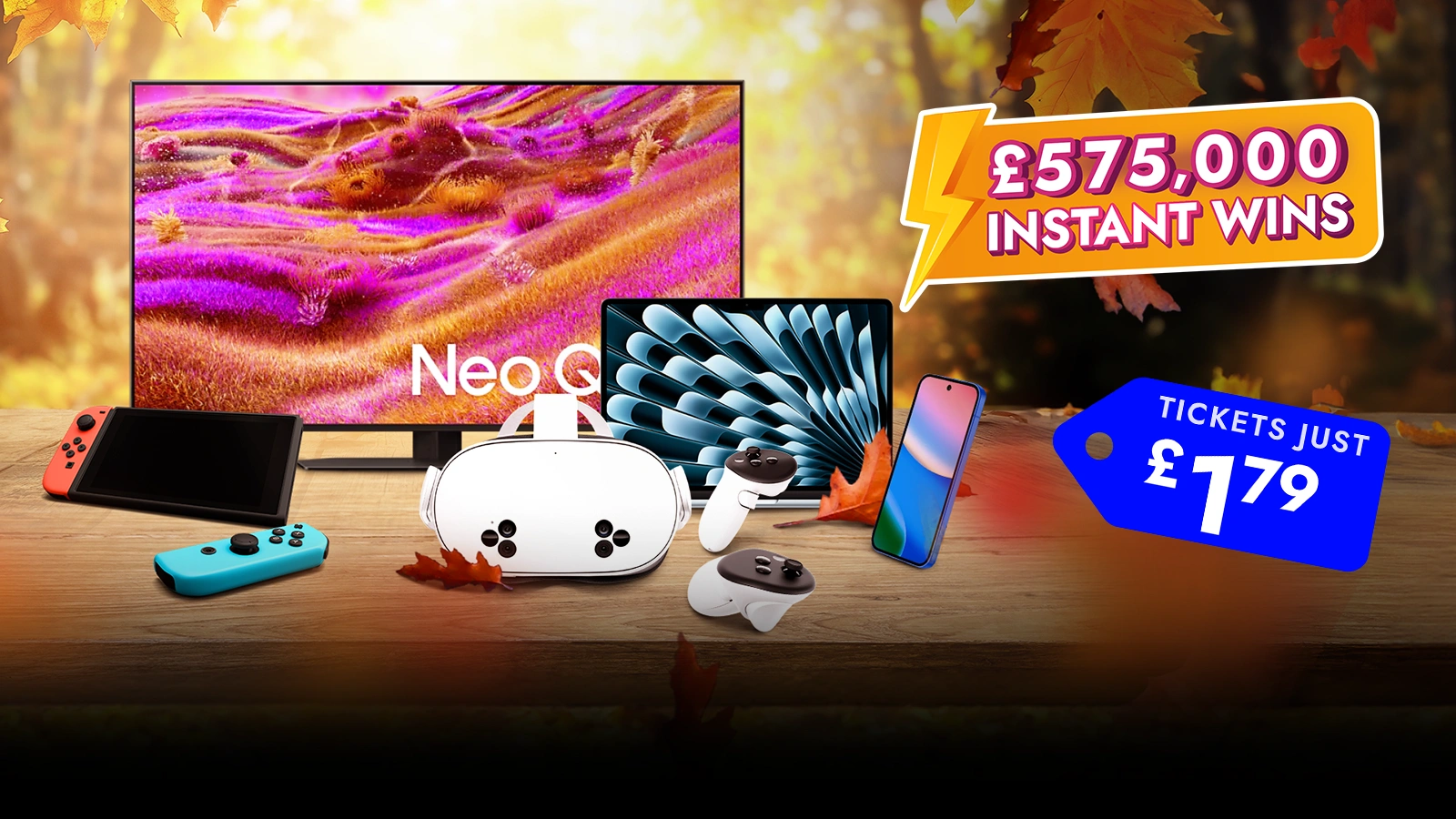   Win Big This Autumn – Upgrade for Tech & Cash Prizes!