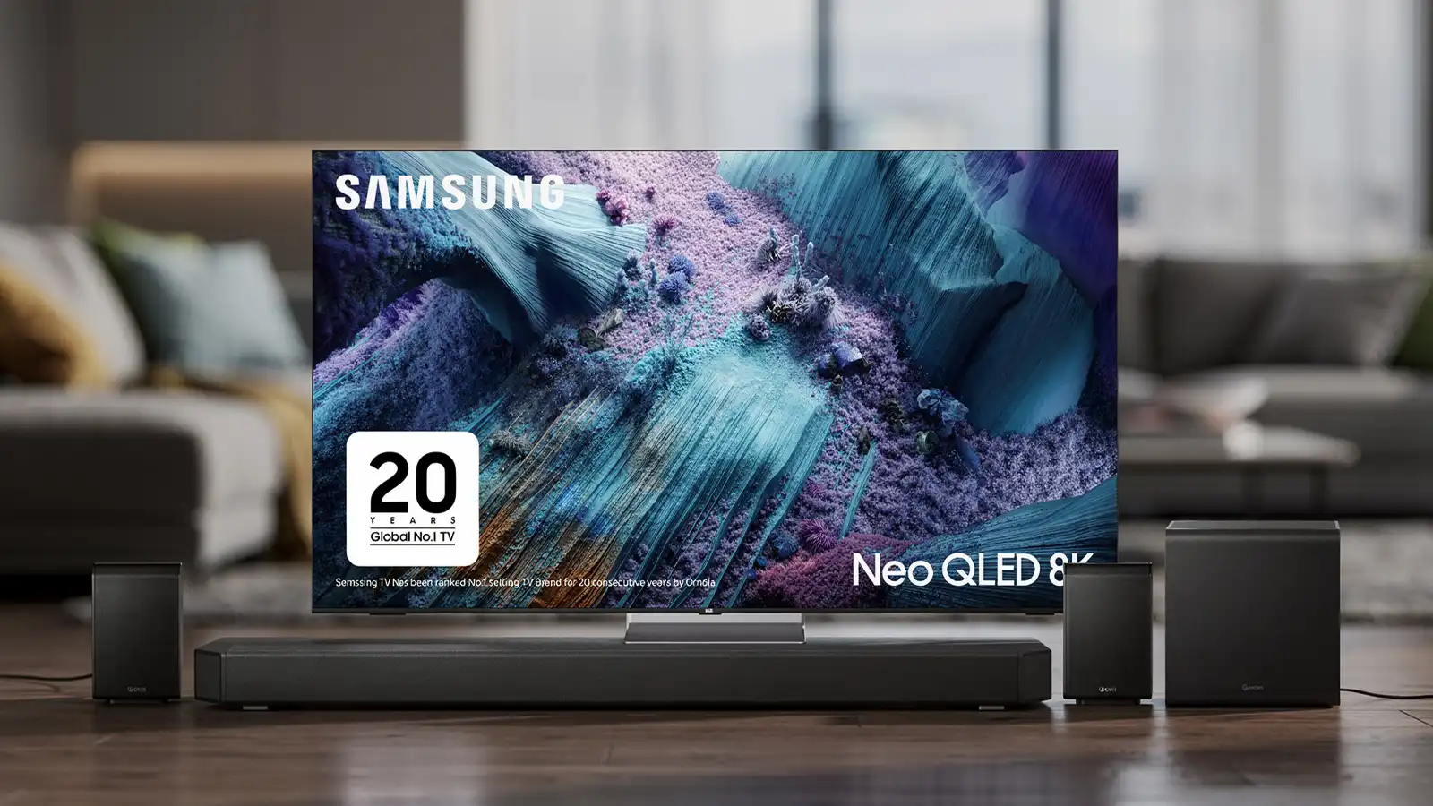   Samsung: TV & Soundbar + £10,000