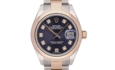  Rolex Datejust Steel & Rose