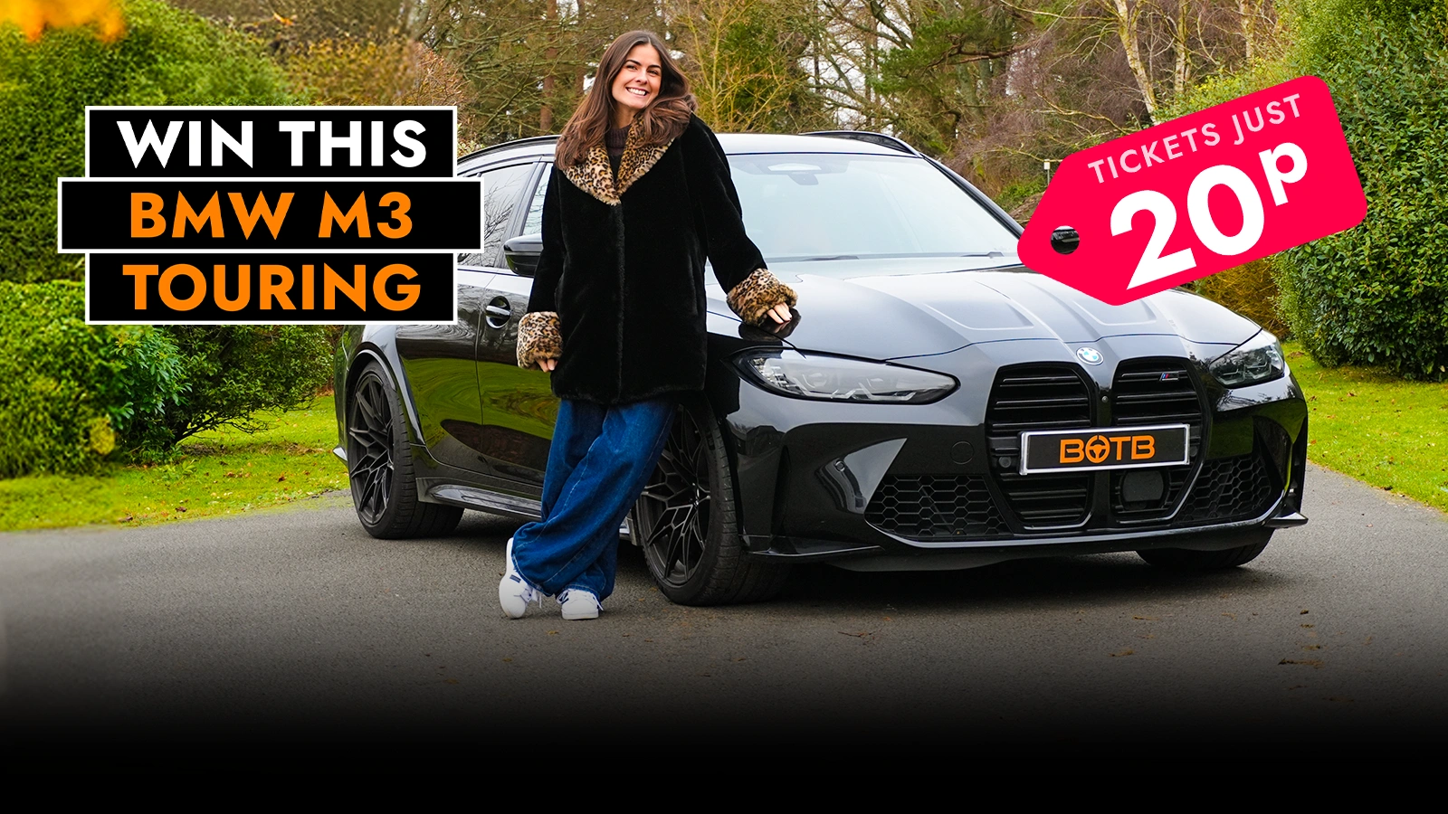   Take Home This BMW M3 Touring Competition For Just 20p!