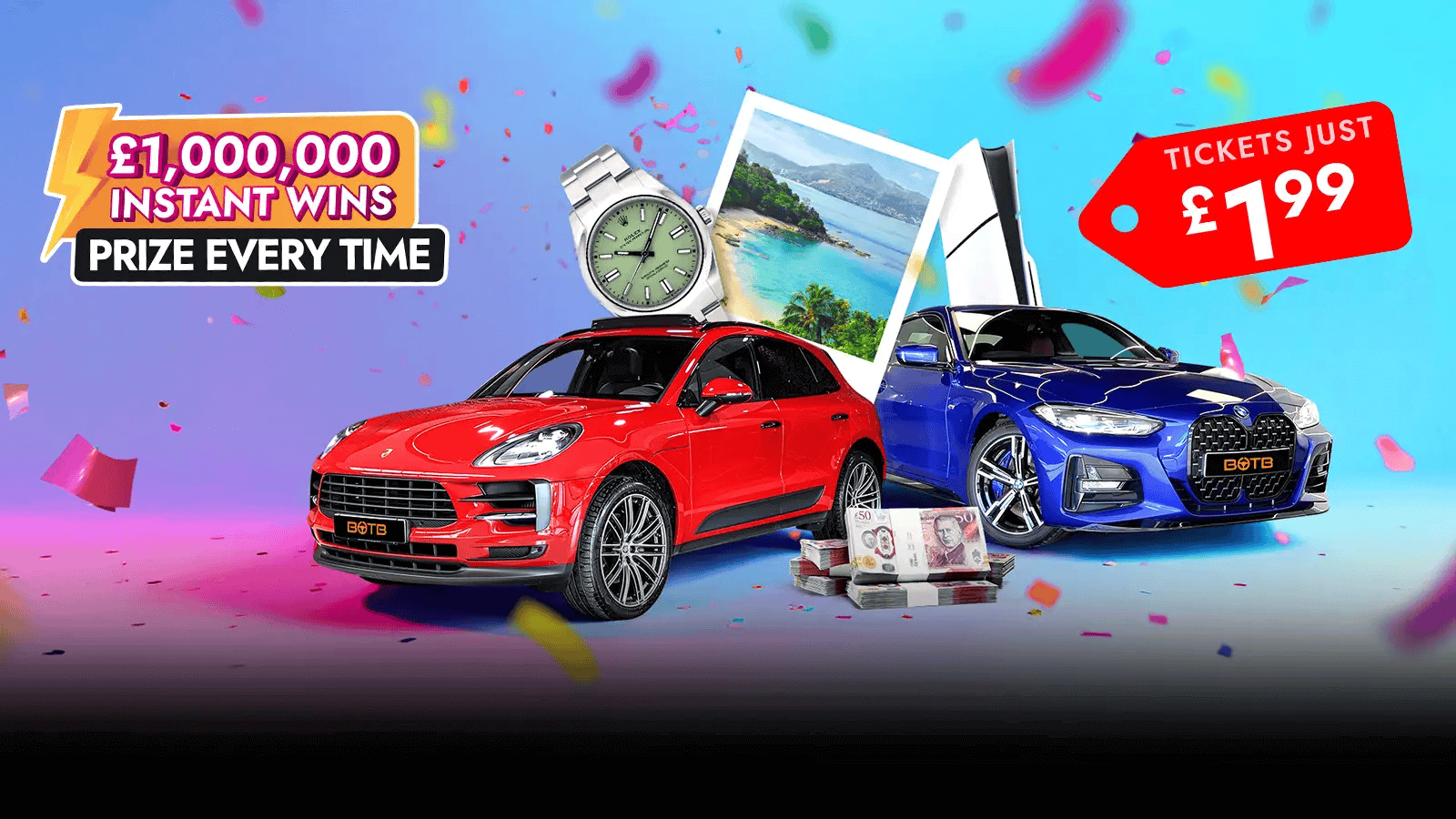   Everyone's A Winner – £1M Prize Every Time!